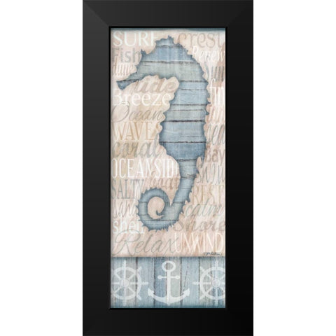 Ocean Life II  Black Modern Wood Framed Art Print by Killeen, Jen