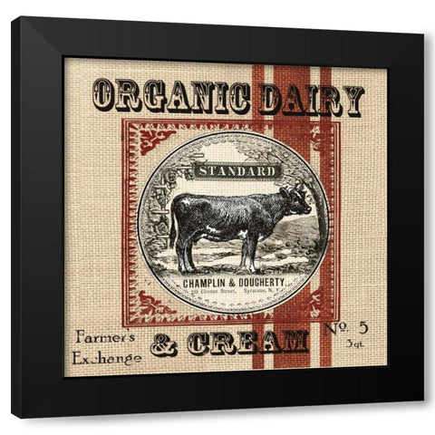 Organic Farm III  Black Modern Wood Framed Art Print with Double Matting by Tre Sorelle Studios