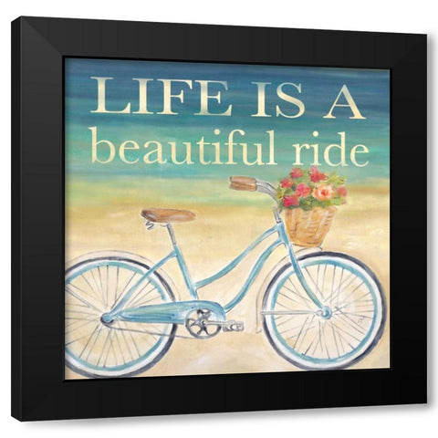 Beautiful Ride I Black Modern Wood Framed Art Print by Coulter, Cynthia