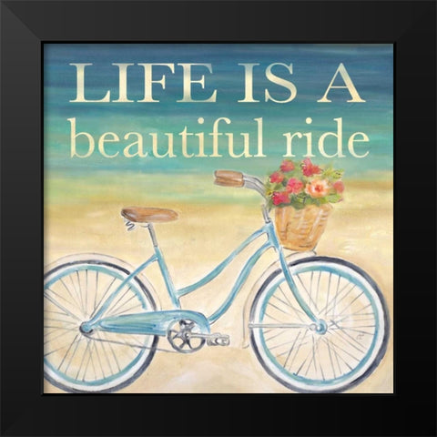Beautiful Ride I Black Modern Wood Framed Art Print by Coulter, Cynthia