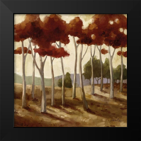 Spice Landscape I Black Modern Wood Framed Art Print by Milan, Vittorio