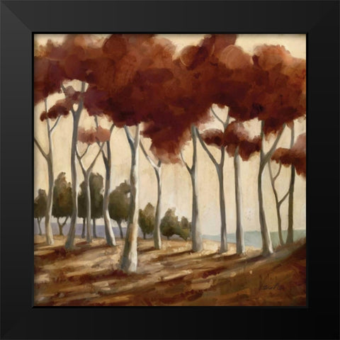Spice Landscape II Black Modern Wood Framed Art Print by Milan, Vittorio