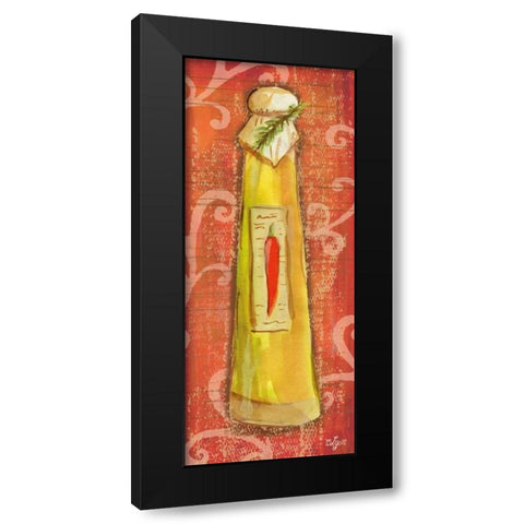 Gourmet Olive Oil III Black Modern Wood Framed Art Print with Double Matting by Lyon, Rebecca