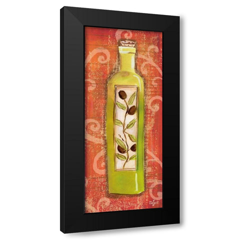 Gourmet Olive Oil VI Black Modern Wood Framed Art Print by Lyon, Rebecca