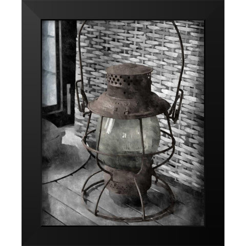 On the Farm III Black Modern Wood Framed Art Print by Romita, Denise