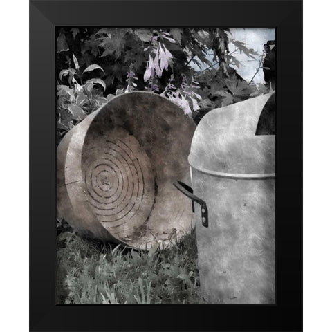 On the Farm IV Black Modern Wood Framed Art Print by Romita, Denise