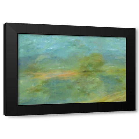 Reflections Black Modern Wood Framed Art Print with Double Matting by Coulter, Cynthia