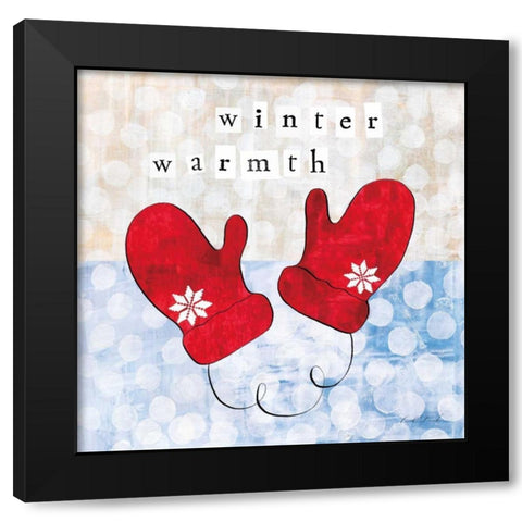Winter Wonderland I Black Modern Wood Framed Art Print with Double Matting by Dundon, Caitlin