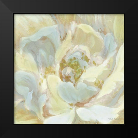 Classic Floral Study I Black Modern Wood Framed Art Print by Gladding, Pamela