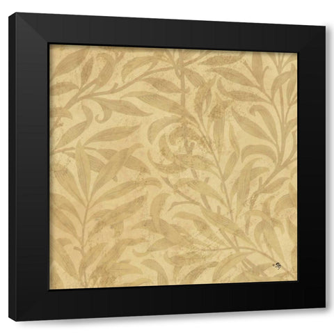 Neutral Pattern IV Black Modern Wood Framed Art Print with Double Matting by Gladding, Pamela
