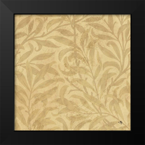 Neutral Pattern IV Black Modern Wood Framed Art Print by Gladding, Pamela