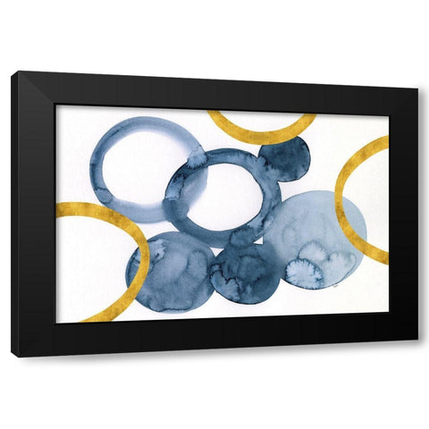 Deep  Blue Sea XXIV Black Modern Wood Framed Art Print with Double Matting by Reed, Tara