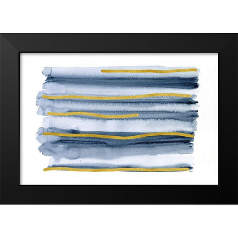 Deep  Blue Sea XXVIII Black Modern Wood Framed Art Print by Reed, Tara