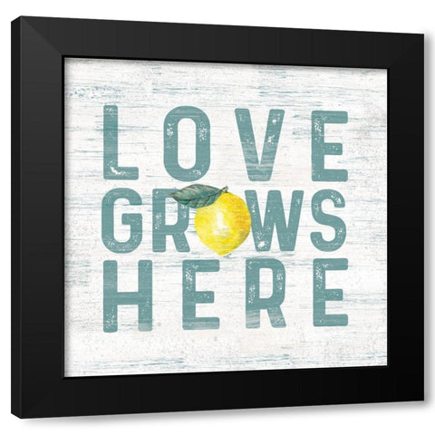 Happy  Thoughts VI on White Black Modern Wood Framed Art Print with Double Matting by Reed, Tara