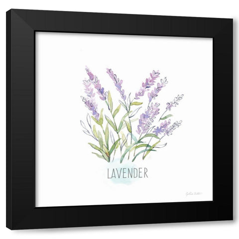 Let it Grow XIV Black Modern Wood Framed Art Print with Double Matting by Coulter, Cynthia