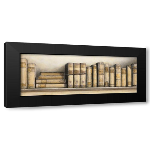 Study in Cream Black Modern Wood Framed Art Print by Fisk, Arnie