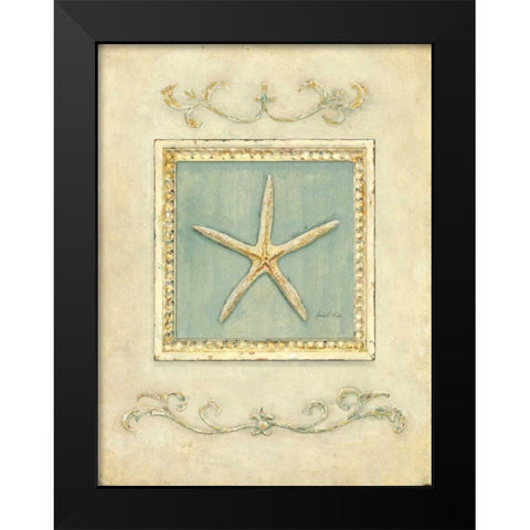 Classic Starfish   Black Modern Wood Framed Art Print by Fisk, Arnie