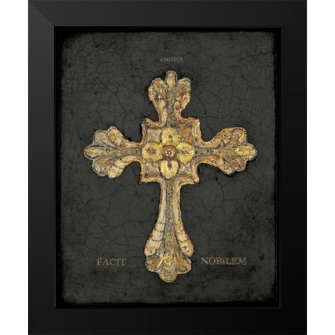 Noble Spirit Black Modern Wood Framed Art Print by Fisk, Arnie