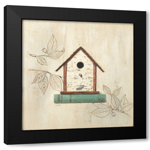 Aviary Home Black Modern Wood Framed Art Print with Double Matting by Fisk, Arnie