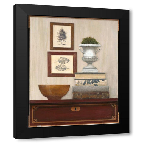 Classical Vignette Black Modern Wood Framed Art Print with Double Matting by Fisk, Arnie