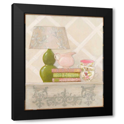 Sorbet Vignette Black Modern Wood Framed Art Print by Fisk, Arnie