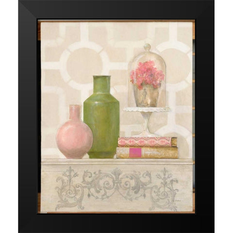 Spring Palette Vignette Black Modern Wood Framed Art Print by Fisk, Arnie