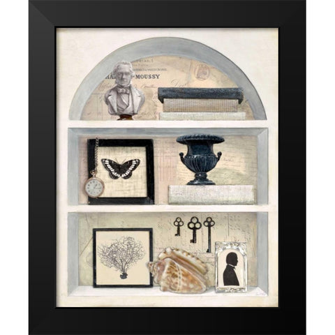 Classic Story I Black Modern Wood Framed Art Print by Fisk, Arnie