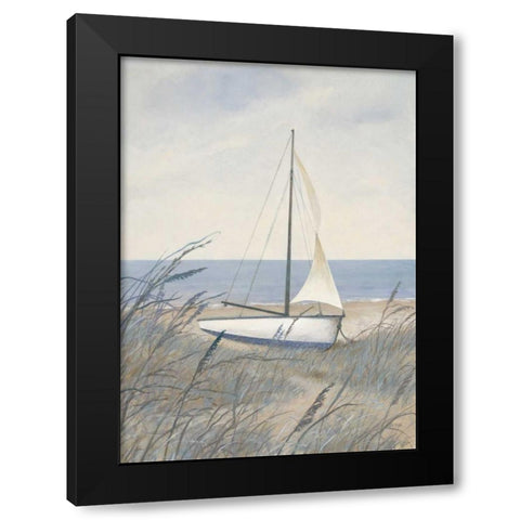 Tide Going Out Black Modern Wood Framed Art Print with Double Matting by Fisk, Arnie