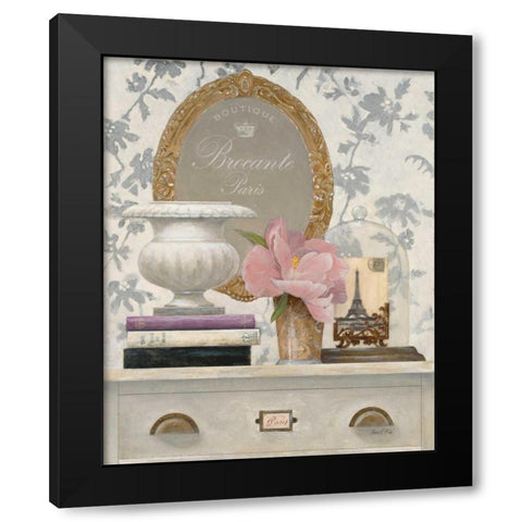 Rustic Trilogy 1 Black Modern Wood Framed Art Print with Double Matting by Fisk, Arnie