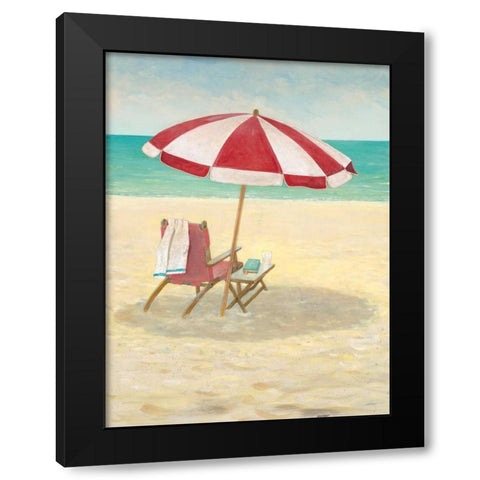Holiday Time Black Modern Wood Framed Art Print with Double Matting by Fisk, Arnie