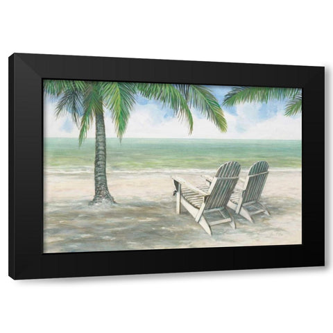 Tropical Treat Black Modern Wood Framed Art Print with Double Matting by FISK, Arnie