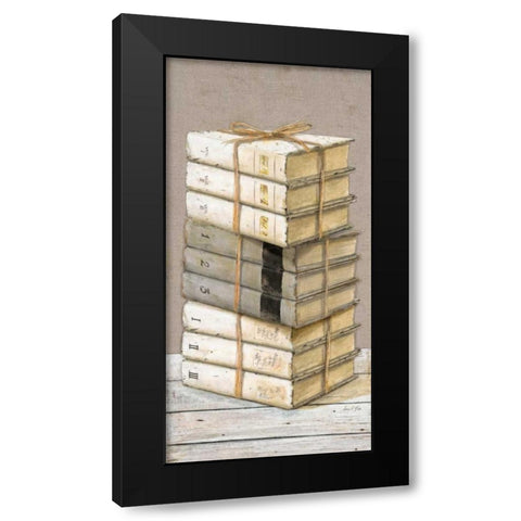 Shabby Chic Books Black Modern Wood Framed Art Print with Double Matting by Fisk, Arnie
