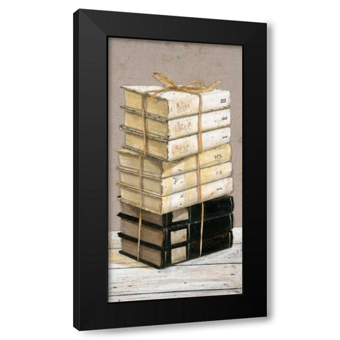 Industrial Chic Books Black Modern Wood Framed Art Print with Double Matting by Fisk, Arnie