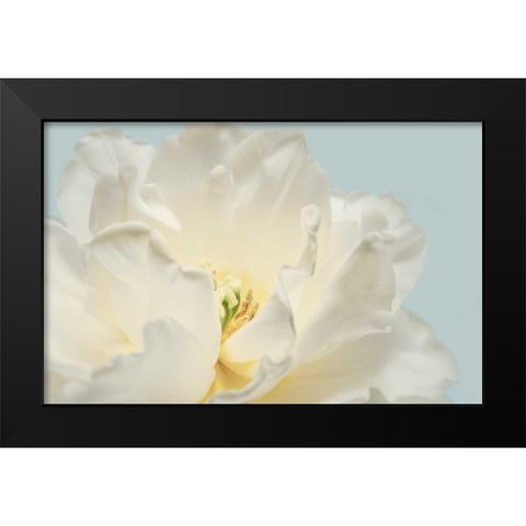 Now Serene Black Modern Wood Framed Art Print by Greenwood, Julie