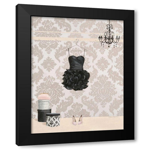 Nothing to Wear 4 Black Modern Wood Framed Art Print with Double Matting by Fabiano, Marco