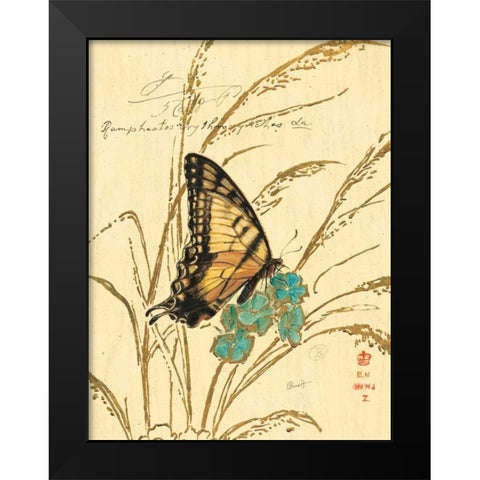 Natures Curiosities 1 Black Modern Wood Framed Art Print by Barrett, Chad