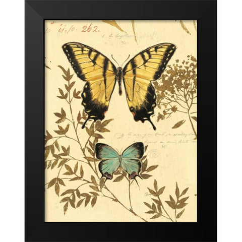 Natures Curiosities 6 Black Modern Wood Framed Art Print by Barrett, Chad