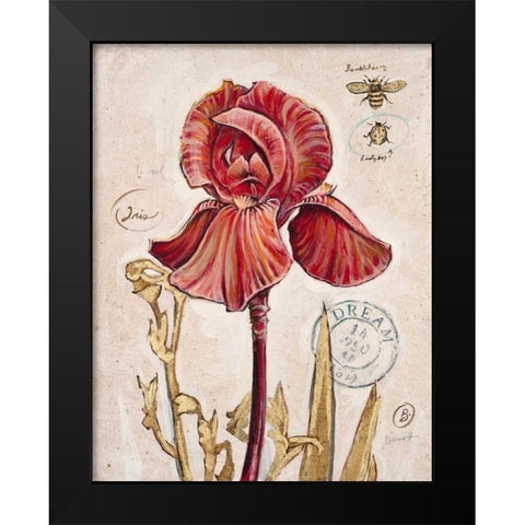 Ruby Collection 2 Black Modern Wood Framed Art Print by Barrett, Chad