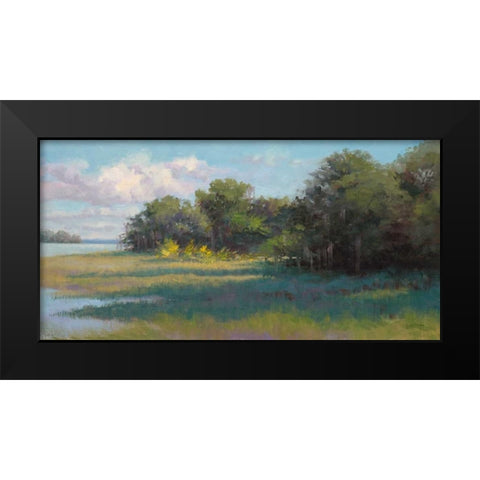 Countryside Afternoon Black Modern Wood Framed Art Print by Schultz-McGannon, Jill