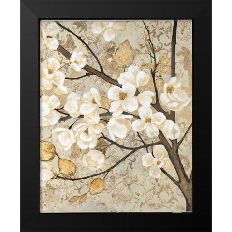 Illuminated View Black Modern Wood Framed Art Print by Theodosiou, Matina