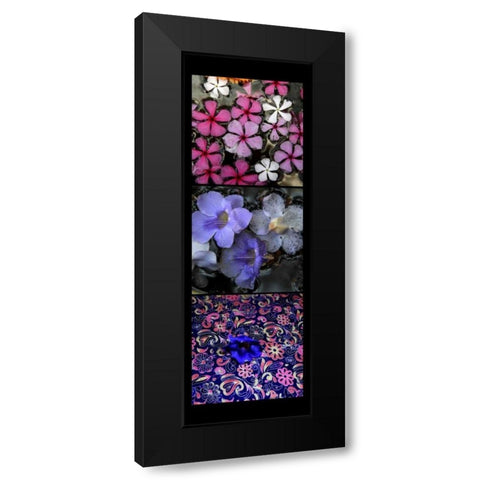 Floral Pond Black Modern Wood Framed Art Print by Rauscher, Michel