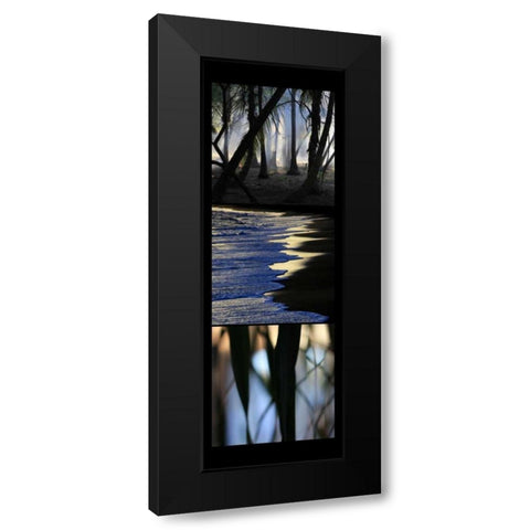 Sunset Enchantment  Black Modern Wood Framed Art Print by Rauscher, Michel