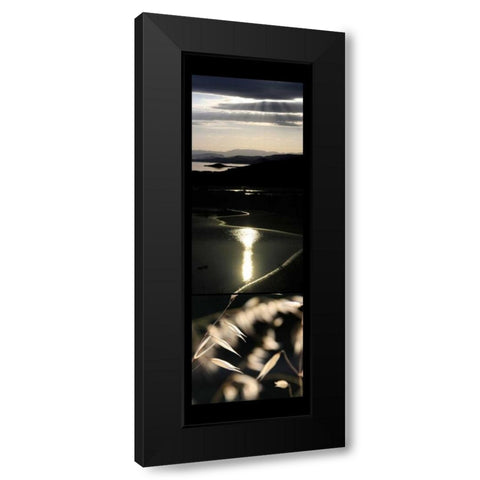 Moon Light Enchantment  Black Modern Wood Framed Art Print by Rauscher, Michel