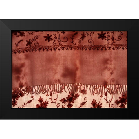 Global Pinks 3 Black Modern Wood Framed Art Print by Rauscher, Michel