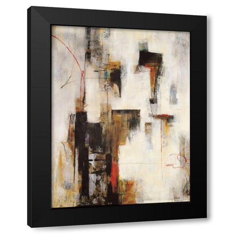 Trasparencia II Black Modern Wood Framed Art Print with Double Matting by Villarreal Villarreal, Gabriela