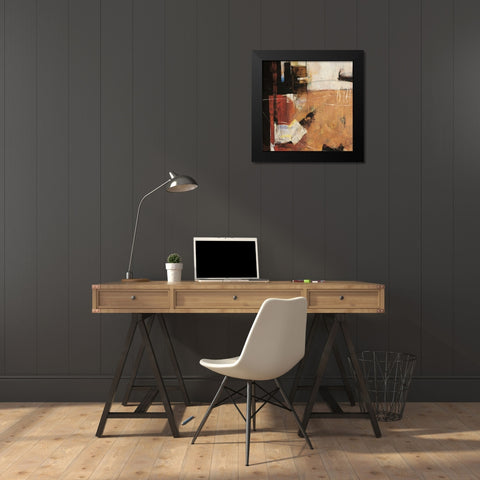 Cadenas XII Black Modern Wood Framed Art Print by Villarreal Villarreal, Gabriela