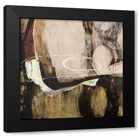 Cadenas XI Black Modern Wood Framed Art Print by Villarreal Villarreal, Gabriela