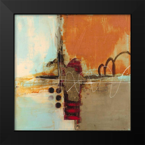 Before Phase Black Modern Wood Framed Art Print by Villarreal Villarreal, Gabriela