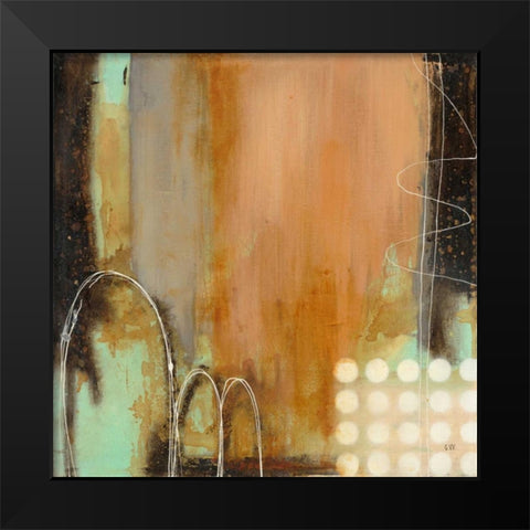 Sheer Pleasure Black Modern Wood Framed Art Print by Villarreal Villarreal, Gabriela