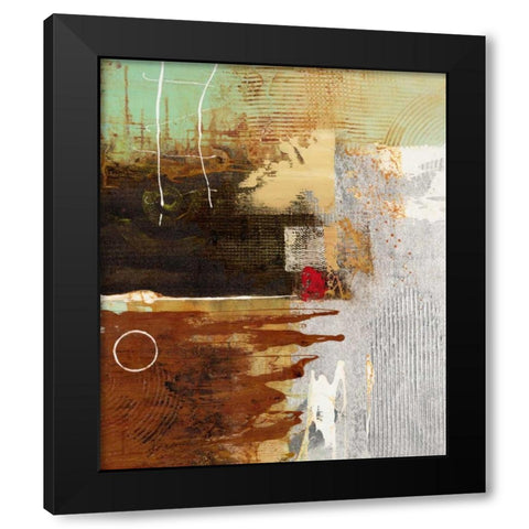 Silver Vision 1 Black Modern Wood Framed Art Print with Double Matting by Villarreal Villarreal, Gabriela
